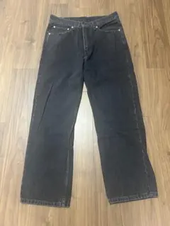 90s LEVI'S 517 0285 先染 ブラック ブーツカット EURO - メルカリ