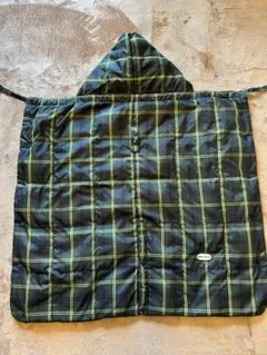 ミキハウス　キャリーケープ　チェック柄