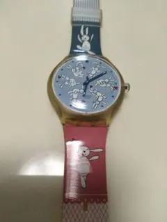 Swatch スウォッチ ウサギ柄 腕時計のサムネイル