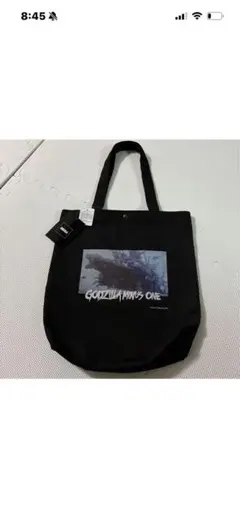 GODZILLA MINUS ONE トートバッグ ブラック