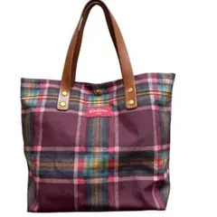 CathKidstonチェック柄キャンバストートバッグ
