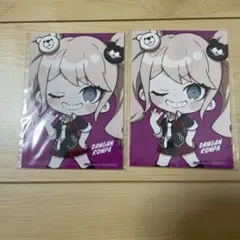 ダンガンロンパ　上倉エク　江ノ島盾子　ブロマイド2枚