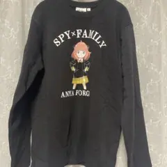 ①新品タグ付き✨️スパイファミリー①上のみ♡裏起毛ルームウェア♡メンズM♡ブラック