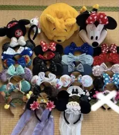 ディズニー　被り物　カチューシャ　帽子　まとめ売り　ファンキャップ