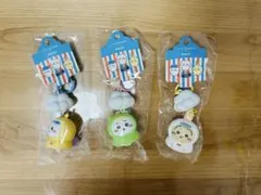 ちいかわ MINISO 猛暑の夏 レインコート 発光キーホルダー 3点セット