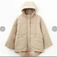 しまむら　laumeomi 中綿アウター　ベージュL