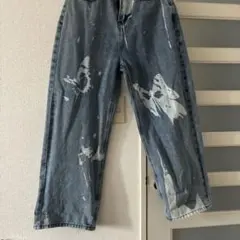 ずっと真夜中でいいのに。「MAD ヴィンテージ デニムパンツ」Mサイズ