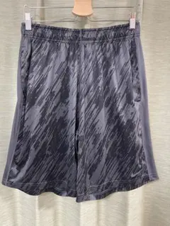 ナイキ NIKE DRI-FIT ショートパンツ メンズ Lサイズ グレー系総柄
