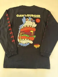 MAN WITH A MISSION GAW's BURGER 長袖Tシャツ MWAM マンウィズ GAW'sバーガー Tシャツ - メルカリ