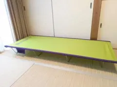 DOD DOPPELGÄNGER OUTDOOR コット 緑/紫のサムネイル