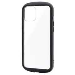 在庫限り一掃セールiPhone12ProMax ハイブリッドケース 透明 黒