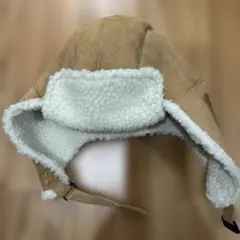 PARKSIDE フライトキャップ ボア ベージュ