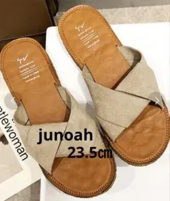 junoah レディース　サンダル　23.5㎝のサムネイル