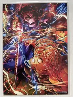 鬼滅の刃　無限城編　イラストボード　善逸・獪岳