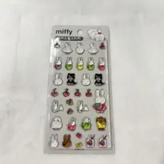 韓国限定 ミッフィー　 クリスタルステッカー ボンボンドロップ 風 シール A