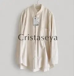 CristaSeya新品紙タグ付き⭐️イタリア製Patched Mao Shirt - メルカリ