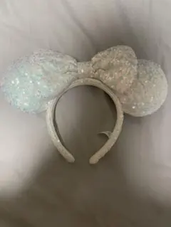 ミッキー耳風カチューシャ ラメ入り