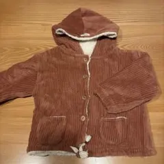 bitho. コーデュロイ フード付きアウター 18M