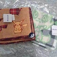 ポケットモンスター タオルハンカチ 2枚セットのサムネイル