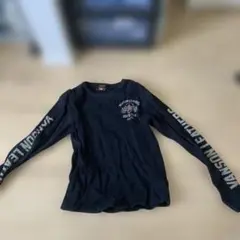 vanson ブラック サーマルロンT Lサイズ