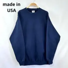 ビンテージ 90s USA製 無地 スウェット トレーナー プルオーバー S21