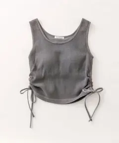 定価3850円　新品タグ付　OLIVE des OLIVE 裾ドロストタンク