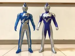 ソフビ　ウルトラマンデッカー　スペシャルカラーver.、ウルトラマンディナスEX