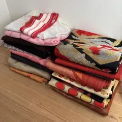 着物５点　羽織り２点　帯８点　まとめ売り