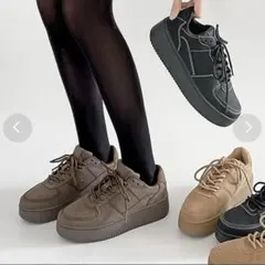 Shoes in Closet厚底スニーカー ブラウン23.0cm-23.5cmのサムネイル