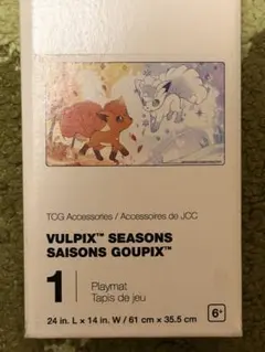 ポケモンカード プレイマット VULPIX SEASONS ロコン
