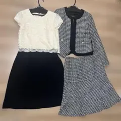 ESPRITMURツイード セレモニー ワンピース ジャケット卒業式 七五三