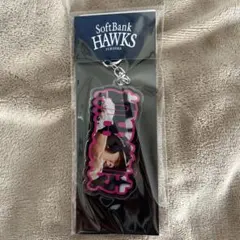 ソフトバンクホークスネームフレームキーホルダー柳田悠岐選手2026