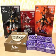 一番くじ ウルトラマン A賞 B賞ラストワン賞 ＋どんぶり＋E賞コンプ