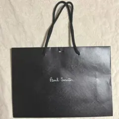 [美品]Paul Smith ショッパー　手提げ紙袋 黒
