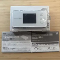 Speed Wi-Fi 5GX12 モバイルルータ+ACアダプター - メルカリ