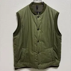 Barbour キルティングベスト　オリーブグリーン