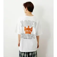ロデオクラウンズ LOGOニットポケットTシャツのサムネイル