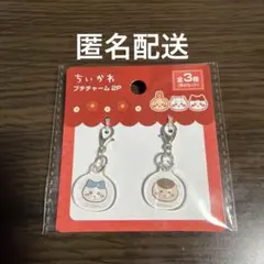 【匿名配送】ちいかわプチチャーム２P　 キャンドゥ ハチワレ くりまんじゅうのサムネイル