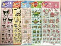 サンリオ　５サイズステッカー　５枚セット
