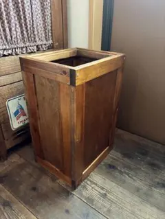 ダストボックス 茶 30L アメリカン お洒落ゴミ箱 分別ゴミ箱