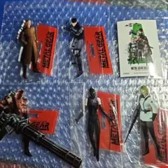 新品 メタルギア トレーディングアクリルスタンド スネーク リキッド ソリッド