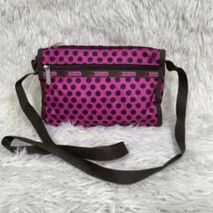 『LeSportsac』レスポート ドット柄 ショルダーバック