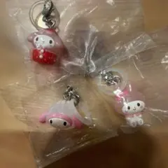 サンリオ めじるしアクセサリー なりきりまん ゆるっと　マイメロ　いちご