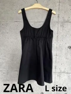 ZARA ワンピース　チュニック　BLACK L size 未使用