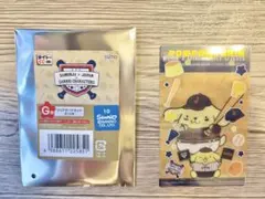 WBC 侍ジャパン サンリオ くじ クリアカードセット カード ポムポムプリン