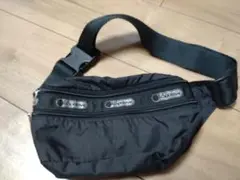 LeSportsac ブラック ファニーパック※お値下げ不可※汚れベタ付あり