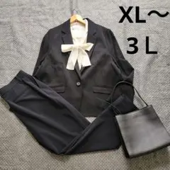 新品オフィスレディース服セットアップ　セレモニースーツXL〜3Ｌ
