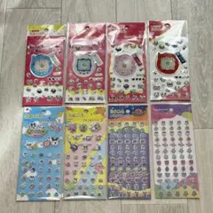 たまごっち キラキラシール2 プチプチシール1.2 8枚セット