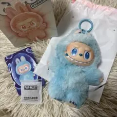 POP MART ラブブ エナジー 水色