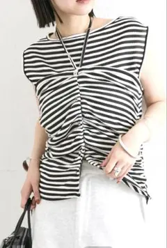 新品タグ付き　mystic ノースリーブ トップス